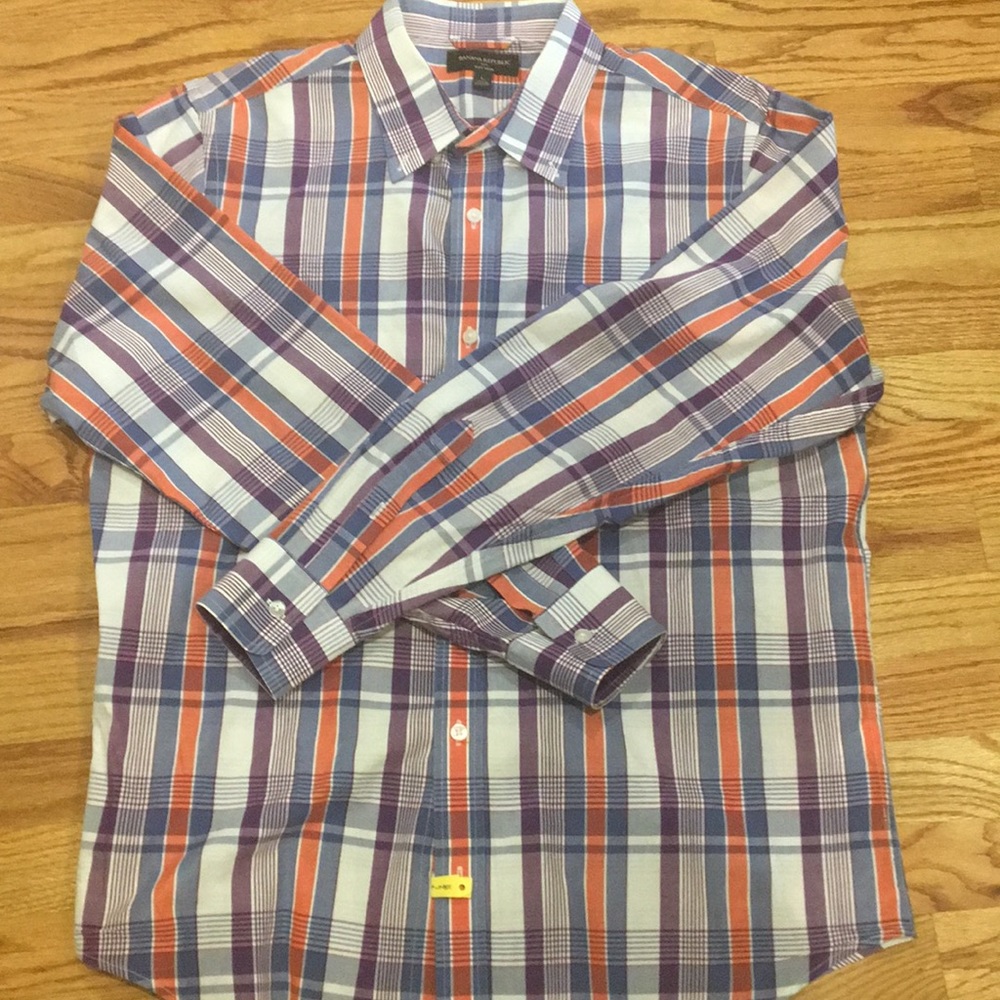 Banana republic men’s button down shirt